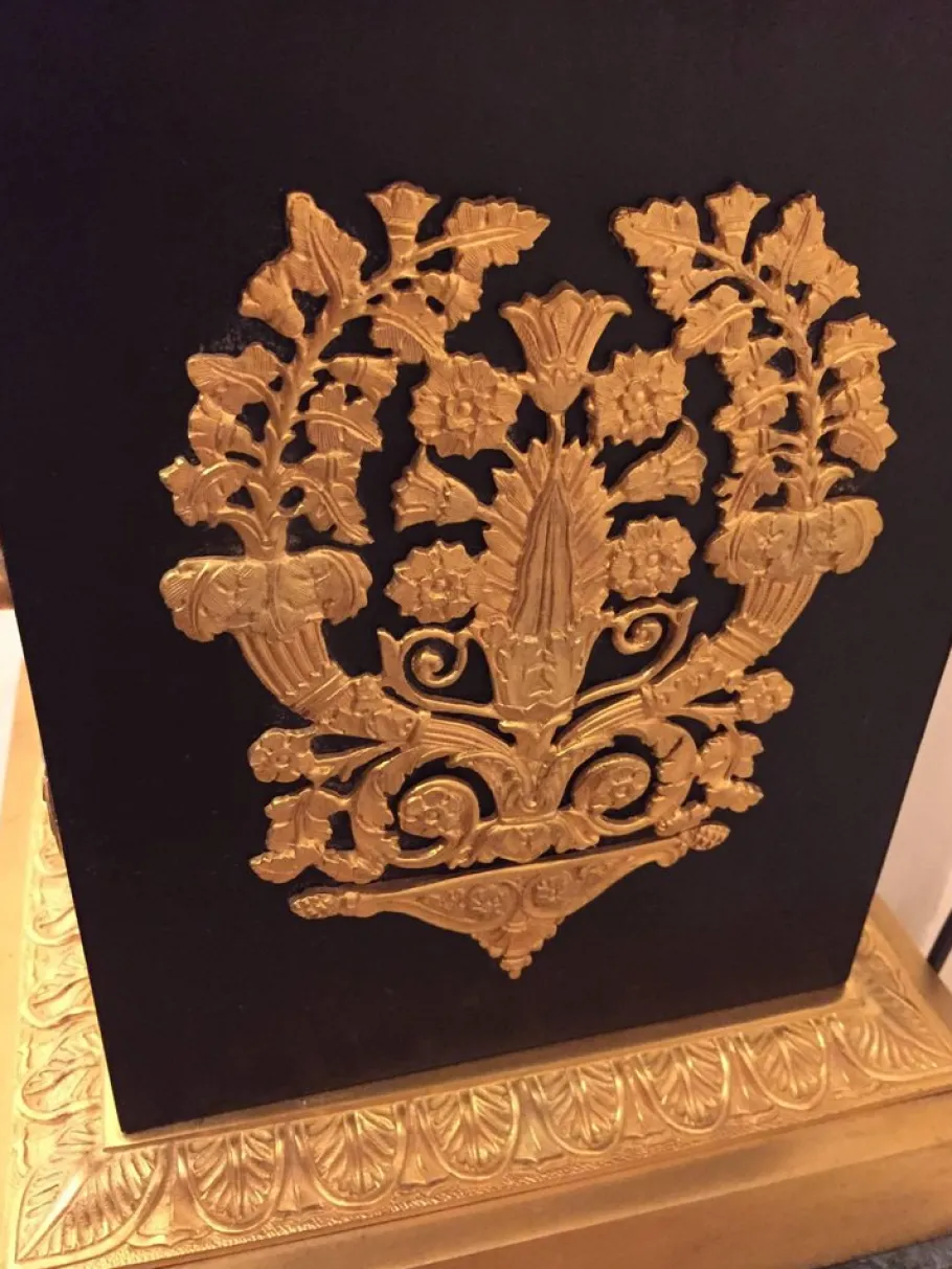 Pamono 20th Century Princely Candleholder Floor Lights in style of Pierre Philippe Thomire, 1980s, Set of 2