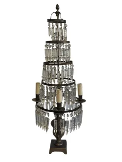 Online Pamono 19th Century Table Lamp with Drop
