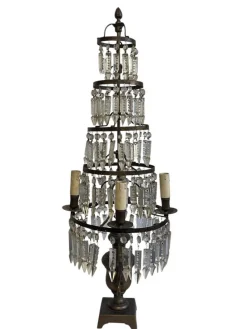 Online Pamono 19th Century Table Lamp with Drop