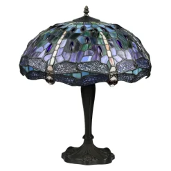 Sale Pamono 20th Century Tiffany Style Stained Glass Lamp