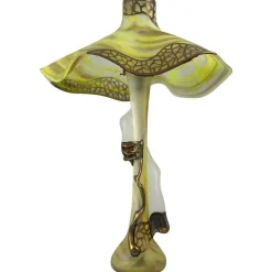 Discount Pamono 20th-Century Art Nouveau Style Art Glass Table Lamp