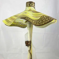 Discount Pamono 20th-Century Art Nouveau Style Art Glass Table Lamp