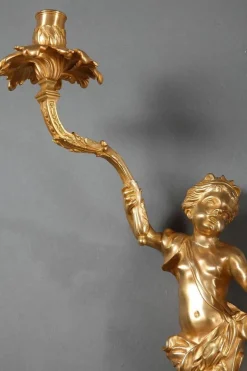 Clearance Pamono 19th-Century Napoleon III Ormolu Sconces, Set of 2