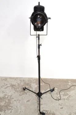 Hot Pamono Theater Spotlight Floor Lamp, 1940s