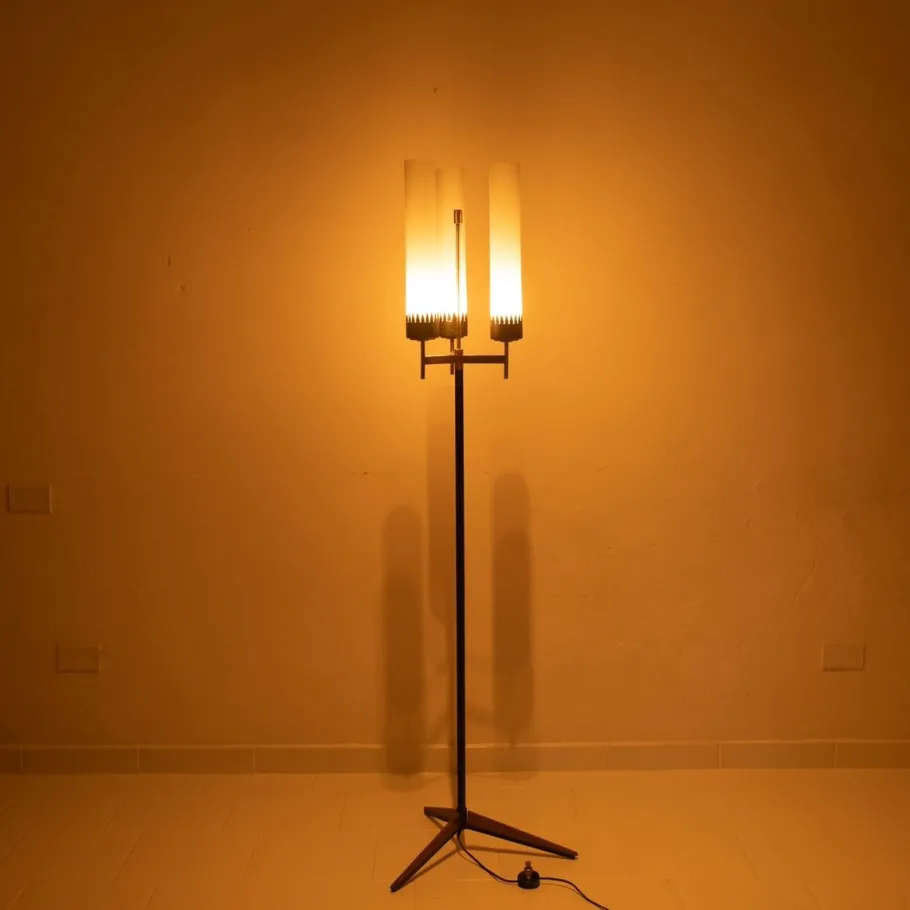 Outlet Pamono Three-Armed Planter from Stilnovo, 1950s