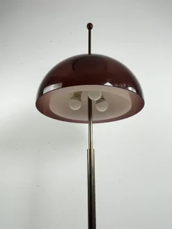 Clearance Pamono Three-Light Floor Lamp from Stilux Milano, 1969