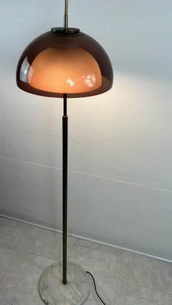 Clearance Pamono Three-Light Floor Lamp from Stilux Milano, 1969