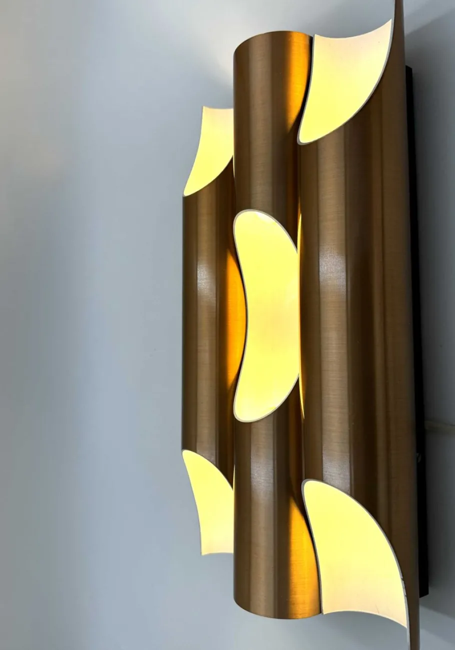 Best Pamono Three-Light Fuga Wall Lamp Model C-1639/40 by Maija Liisa Komulainen for Raak Amsterdam
