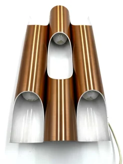 Best Pamono Three-Light Fuga Wall Lamp Model C-1639/40 by Maija Liisa Komulainen for Raak Amsterdam