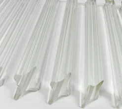 Clearance Pamono Tiedri Crystal Wall Lamp by Paolo Venini, 1970s