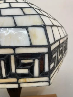 Discount Pamono Tiffany Style Mosaic Lamp with Coral Shade