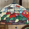 Clearance Pamono Tiffany Style Suspension Lamp