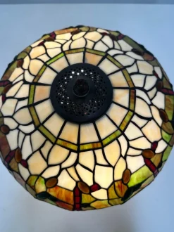 Discount Pamono Tiffany Style Table Lamp in Glass