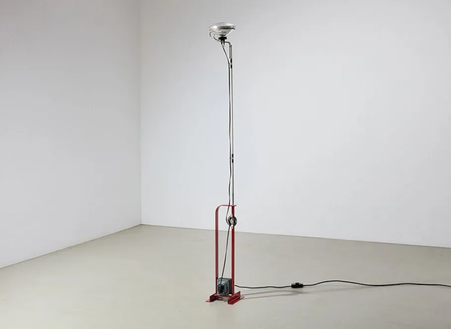 Discount Pamono Toio Floor Lamp by Achille & Pier Giacomo Castiglioni for Flos, 1980s