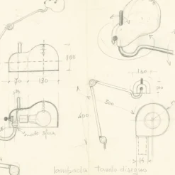 Outlet Pamono Topo Lamp by Joe Colombo for Stilnovo, 1970s