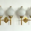 Pamono Tortiglioni Wall Sconces by Naborre Corno and Angelo Lelii for Arredoluce, 1961, Set of 2