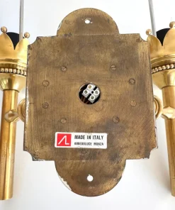 Pamono Tortiglioni Wall Sconces by Naborre Corno and Angelo Lelii for Arredoluce, 1961, Set of 2