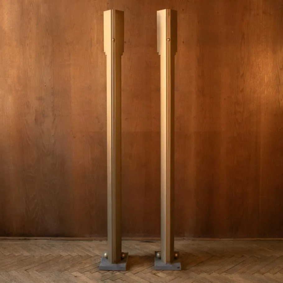 New Pamono Totem Floor Lamps by Kazuhide Takahama for Sirrah, Set of 2