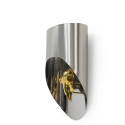 Pamono Totem Wall Lamp by Maria Pergay, France, 1970s