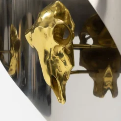 Pamono Totem Wall Lamp by Maria Pergay, France, 1970s