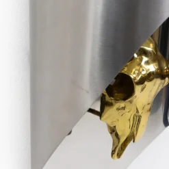 Pamono Totem Wall Lamp by Maria Pergay, France, 1970s