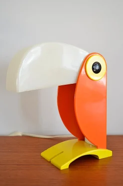 Discount Pamono Toucan Table Lamp by Ferrari for OTF Verona, 1960s