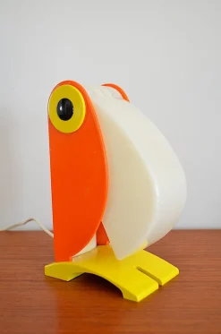 Discount Pamono Toucan Table Lamp by Ferrari for OTF Verona, 1960s