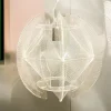 Discount Pamono Transparent Acrylic String Hanging Lamp by Paul Secon for Sompex, 1970s