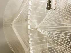 Discount Pamono Transparent Acrylic String Hanging Lamp by Paul Secon for Sompex, 1970s