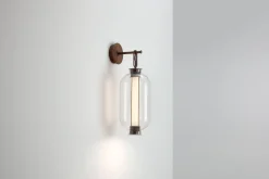 Sale Pamono Transparent Glass Bai a Ba Ba Wall Lamp by Parachilna