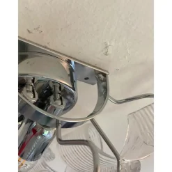 Clearance Pamono Transparent Ricci Murano Glass Wall Sconces by Simoeng, Set of 6