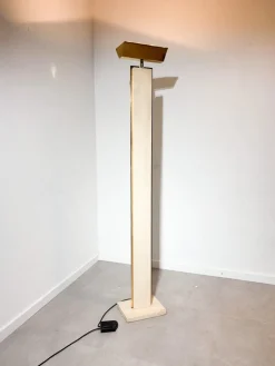Discount Pamono Travertine Floor Lamp by Camille Breesch