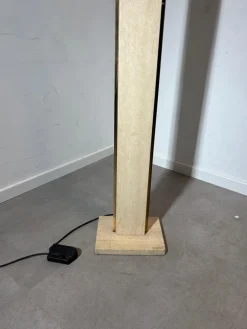 Discount Pamono Travertine Floor Lamp by Camille Breesch