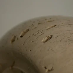 Pamono Travertine Table Lamp by Cesari for Sormani, 1970s