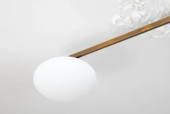 New Pamono Tre Lune Ceiling Lamp by Angelo Lelii for Arredoluce, 1960s
