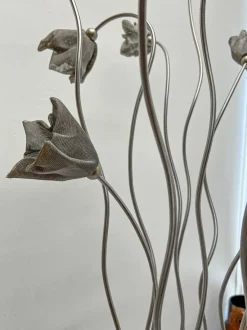 Clearance Pamono Tree Breeze Floor Lamp with Mesh Flowers from Harco Loor, 1990s