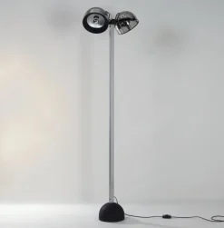 Best Pamono Trepiu Floor Lamp by Gae Aulenti & Livio Castiglioni for Stilnovo, 1970s