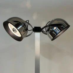 Best Pamono Trepiu Floor Lamp by Gae Aulenti & Livio Castiglioni for Stilnovo, 1970s