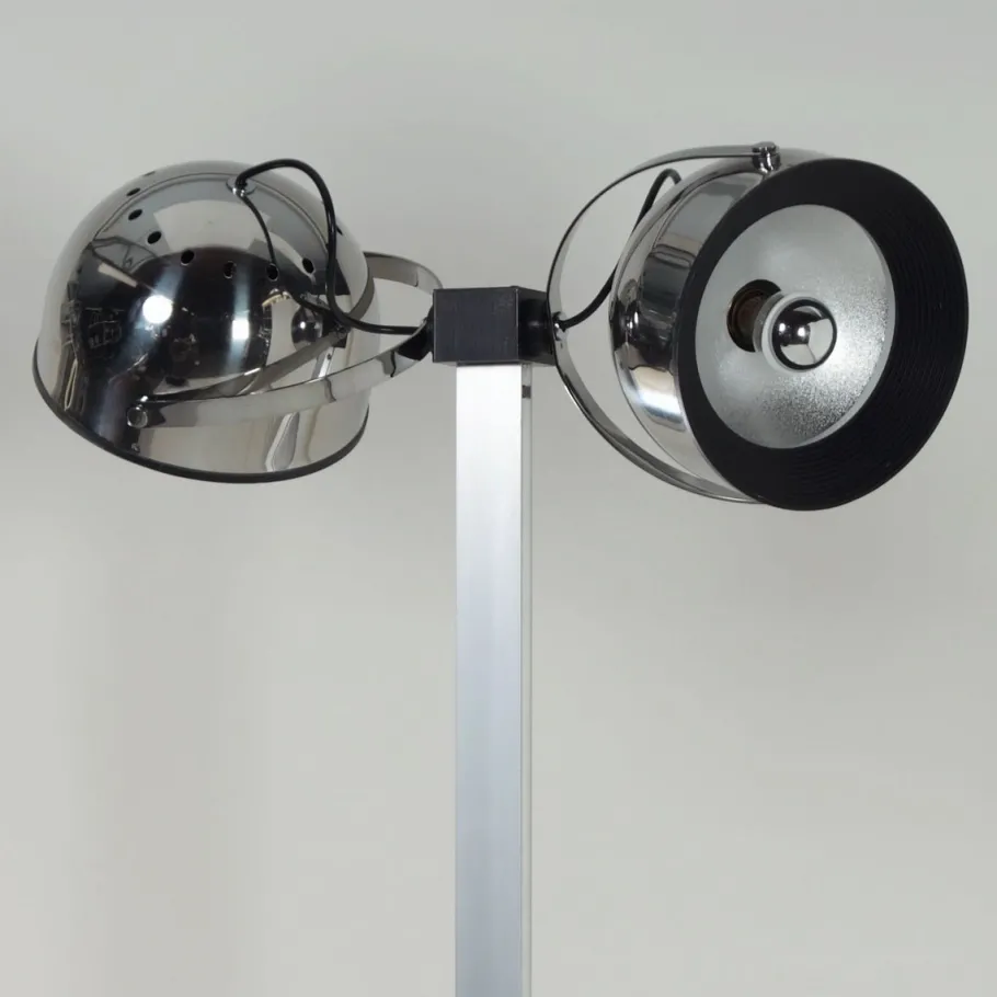 Best Pamono Trepiu Floor Lamp by Gae Aulenti & Livio Castiglioni for Stilnovo, 1970s
