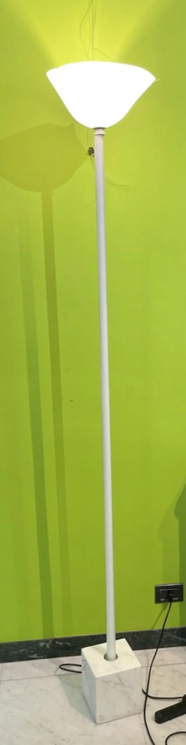 Best Pamono Tricorno Floor Lamp by Ludovico Diaz De Santillana for Venini, 1982