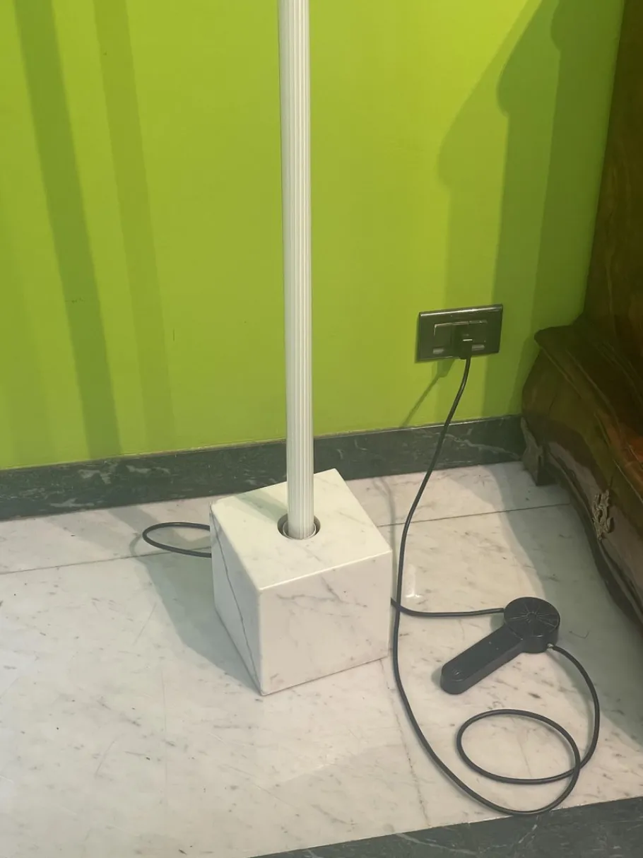 Best Pamono Tricorno Floor Lamp by Ludovico Diaz De Santillana for Venini, 1982