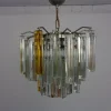 Sale Pamono Trilobi Murano Glass Chandelier by Paolo Venini, Italy, 1960s
