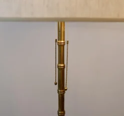 Hot Pamono Tripod Faux Bamboo Brass Floor Lamp