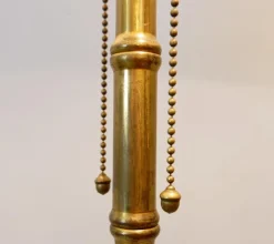 Hot Pamono Tripod Faux Bamboo Brass Floor Lamp