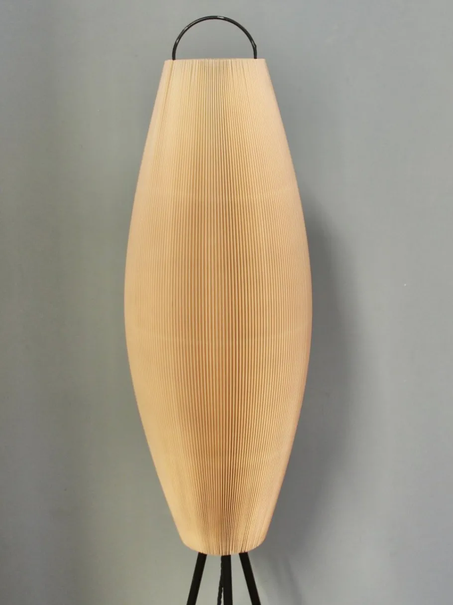 Discount Pamono Tripod Floor Lamp in the style of Rispal, 1950s