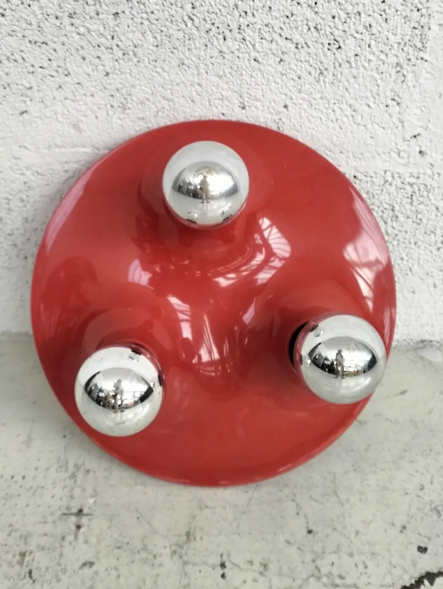 Discount Pamono Triteti Wall Lamp by Vico Magistretti for Artemide, 1970s