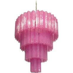 Discount Pamono Tronchi Chandeliers in the Style of Toni Zuccheri for Venini, Murano, Set of 2