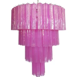 Discount Pamono Tronchi Chandeliers in the Style of Toni Zuccheri for Venini, Murano, Set of 2