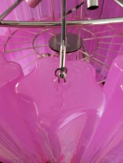 Discount Pamono Tronchi Chandeliers in the Style of Toni Zuccheri for Venini, Murano, Set of 2