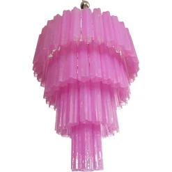 Discount Pamono Tronchi Chandeliers in the Style of Toni Zuccheri for Venini, Murano, Set of 2